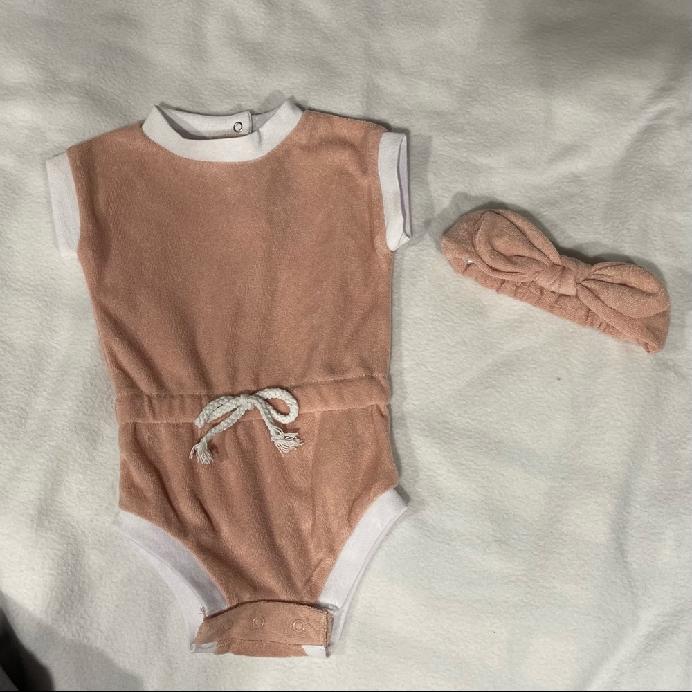 Blush one piece